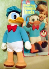 DANCING DONALD DUCK © 1978 Hasbro, Walt Disney, Romper Room